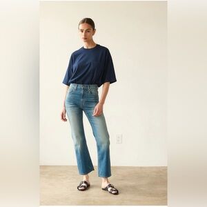 Classic Blue Straight Leg Jeans